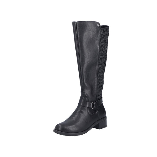 Rieker 75490-00 Black Boots