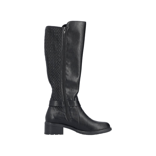 Rieker 75490-00 Black Boots