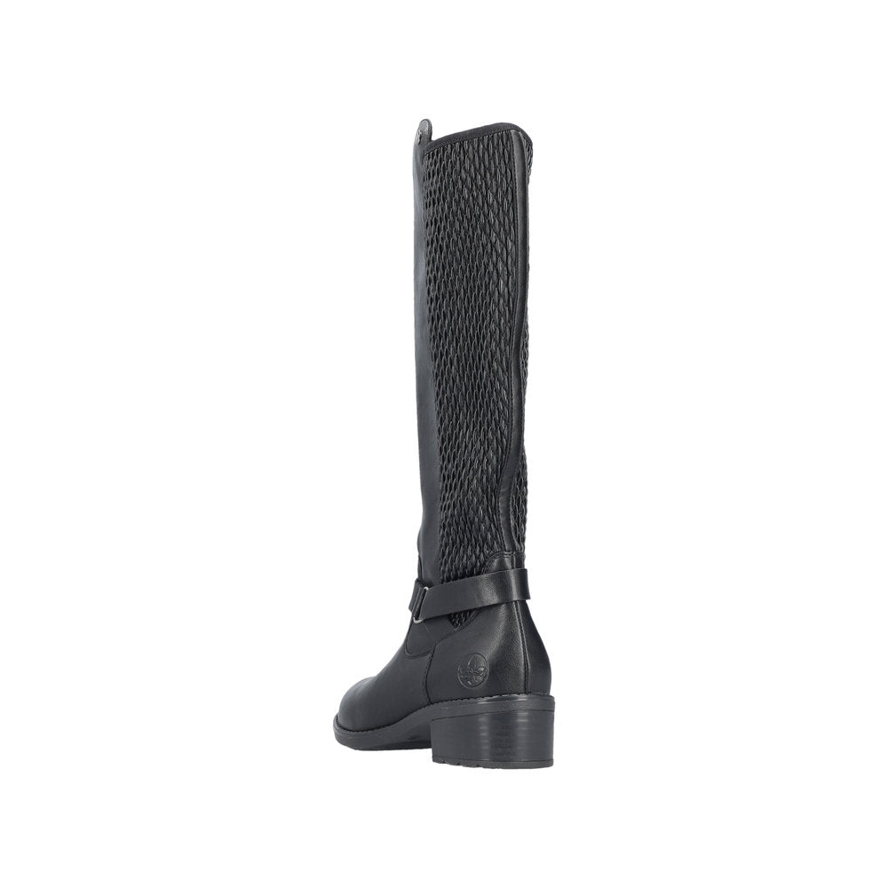 Rieker 75490-00 Black Boots