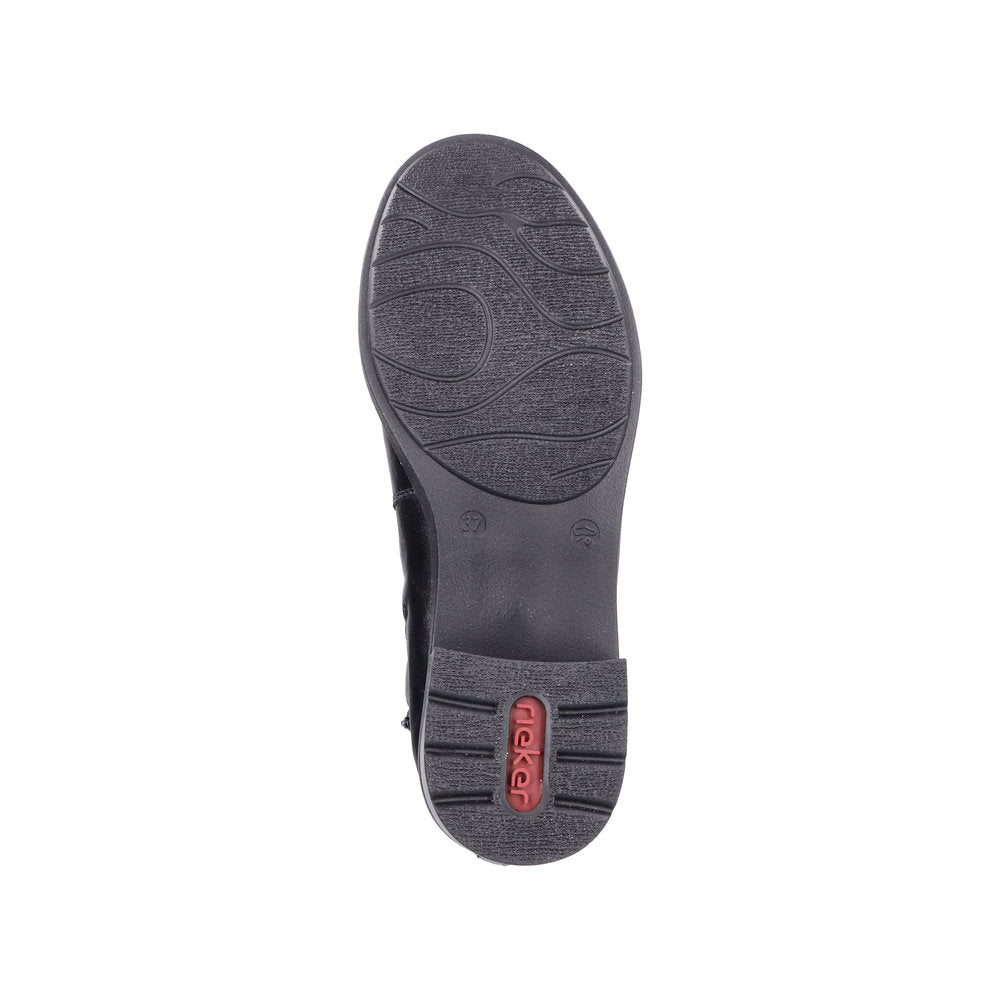 Rieker 75490-00 Black Boots