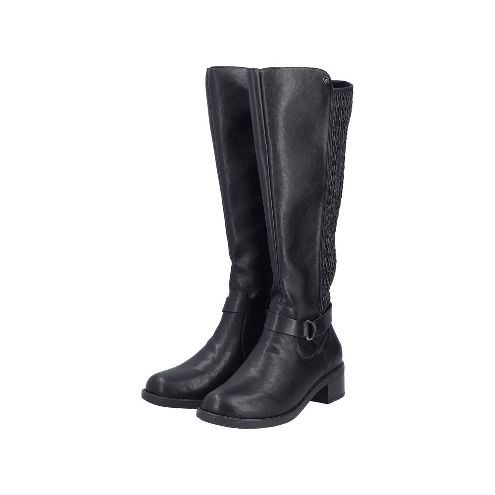 Rieker 75490-00 Black Boots