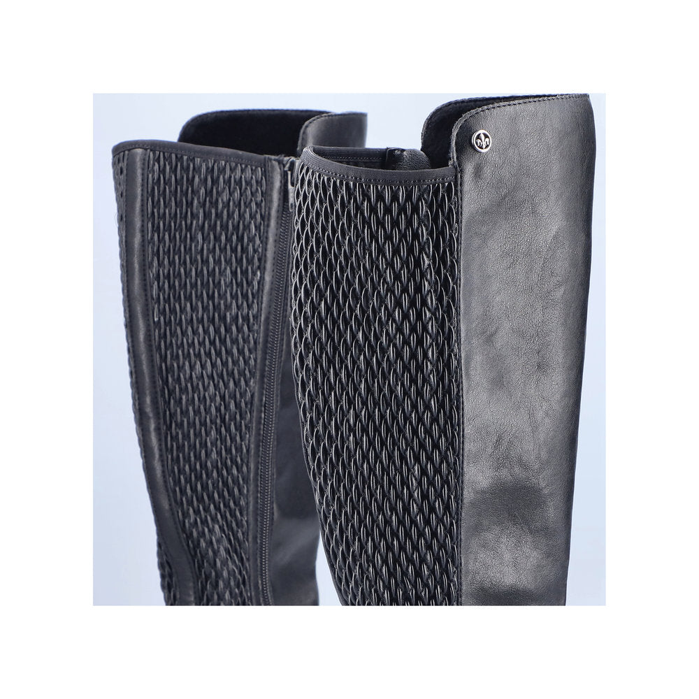 Rieker 75490-00 Black Boots