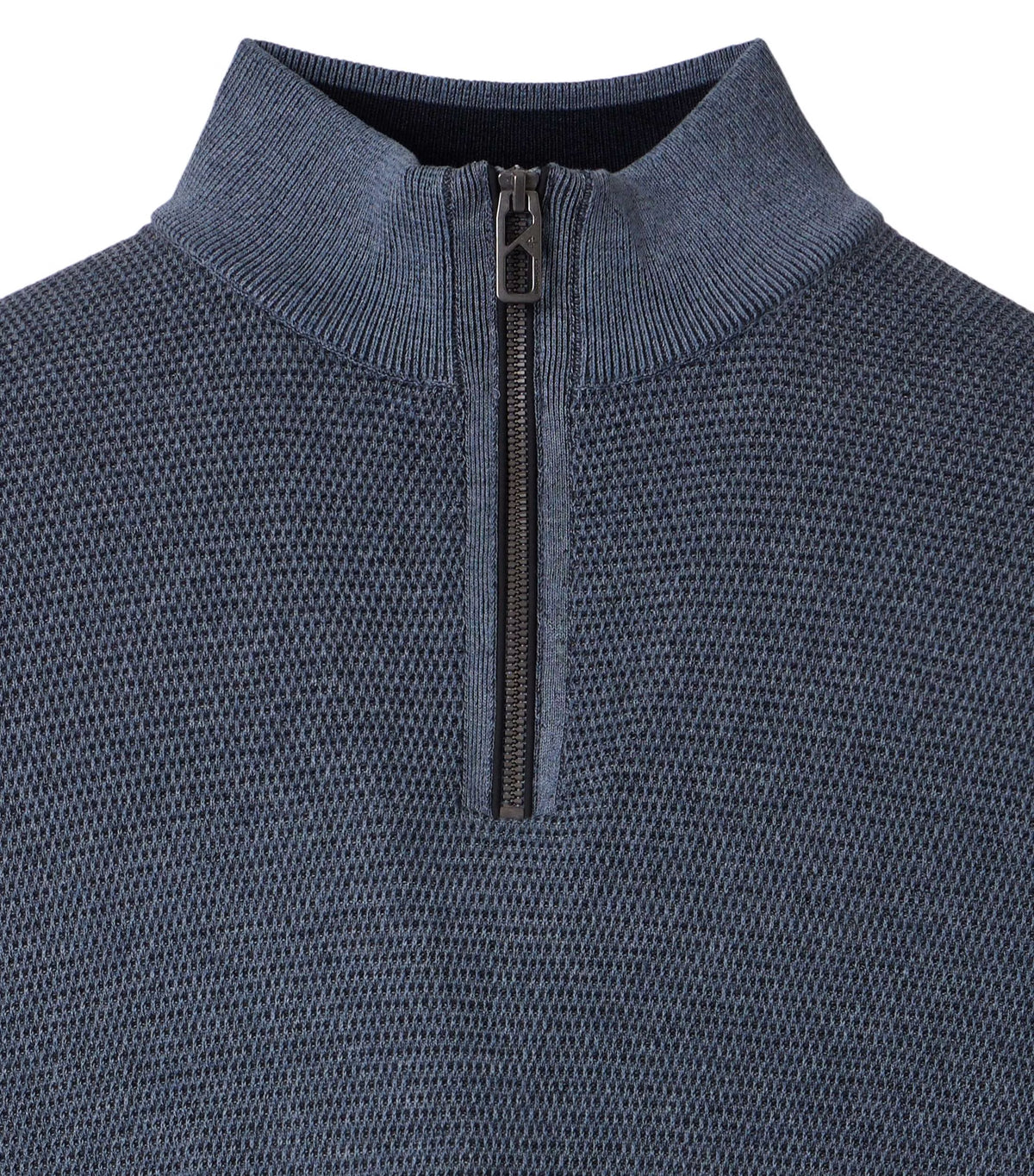 Casa Moda 454479000 741 Blue Zip Top
