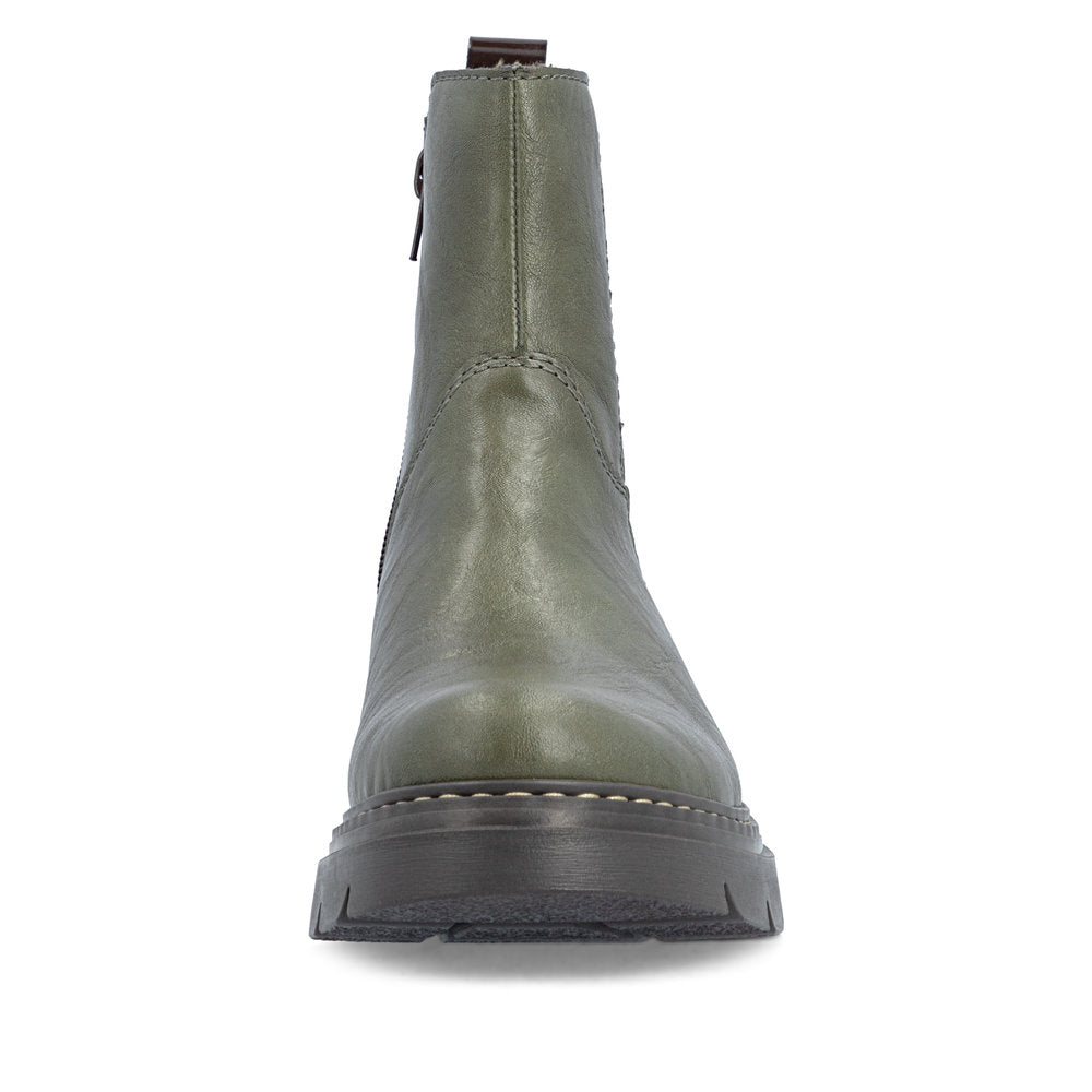 Rieker 76750-54 Green Mid Height Boots