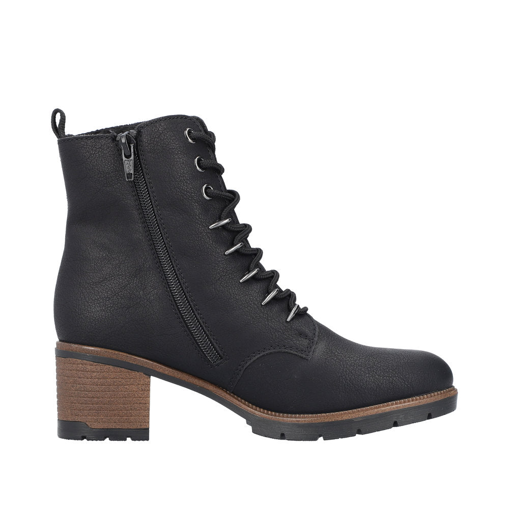 Rieker 77520-00 Black Boots