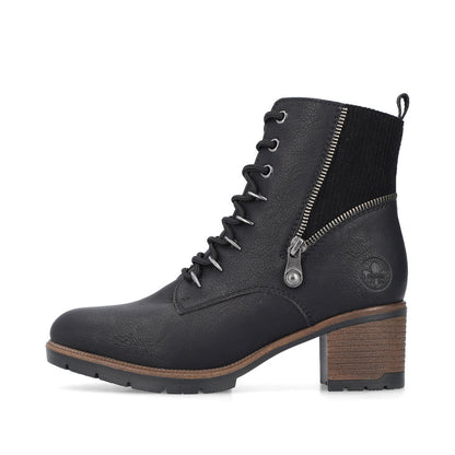 Rieker 77520-00 Black Boots