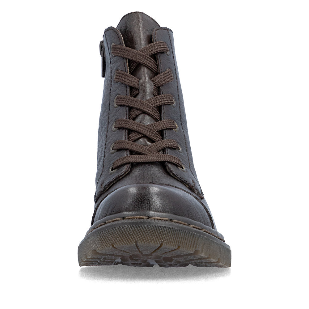 Rieker 78202-25 Brown Mid Height Boots