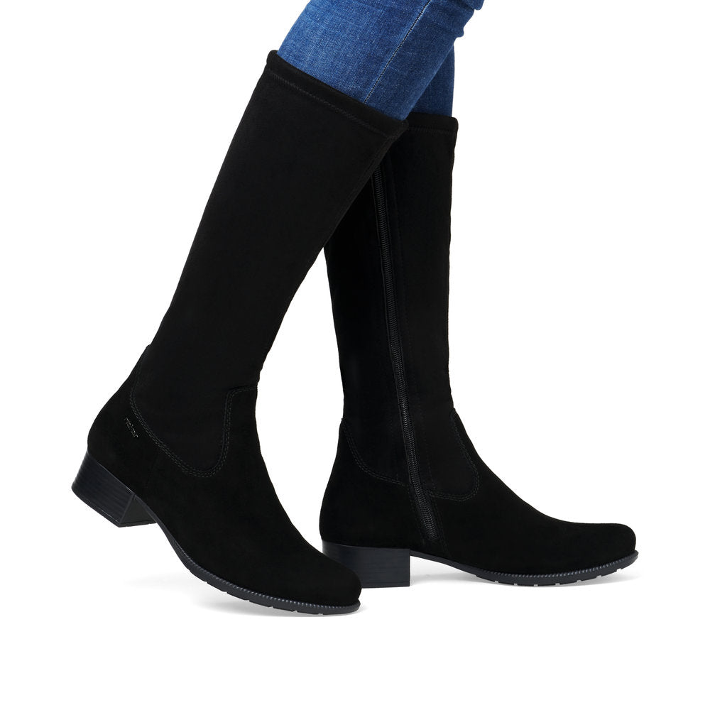 Rieker 78654-00 Black Boots