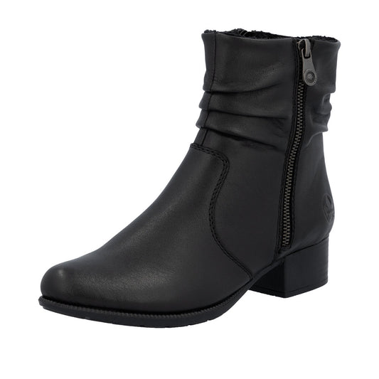 Rieker 78656-00 Black Boots