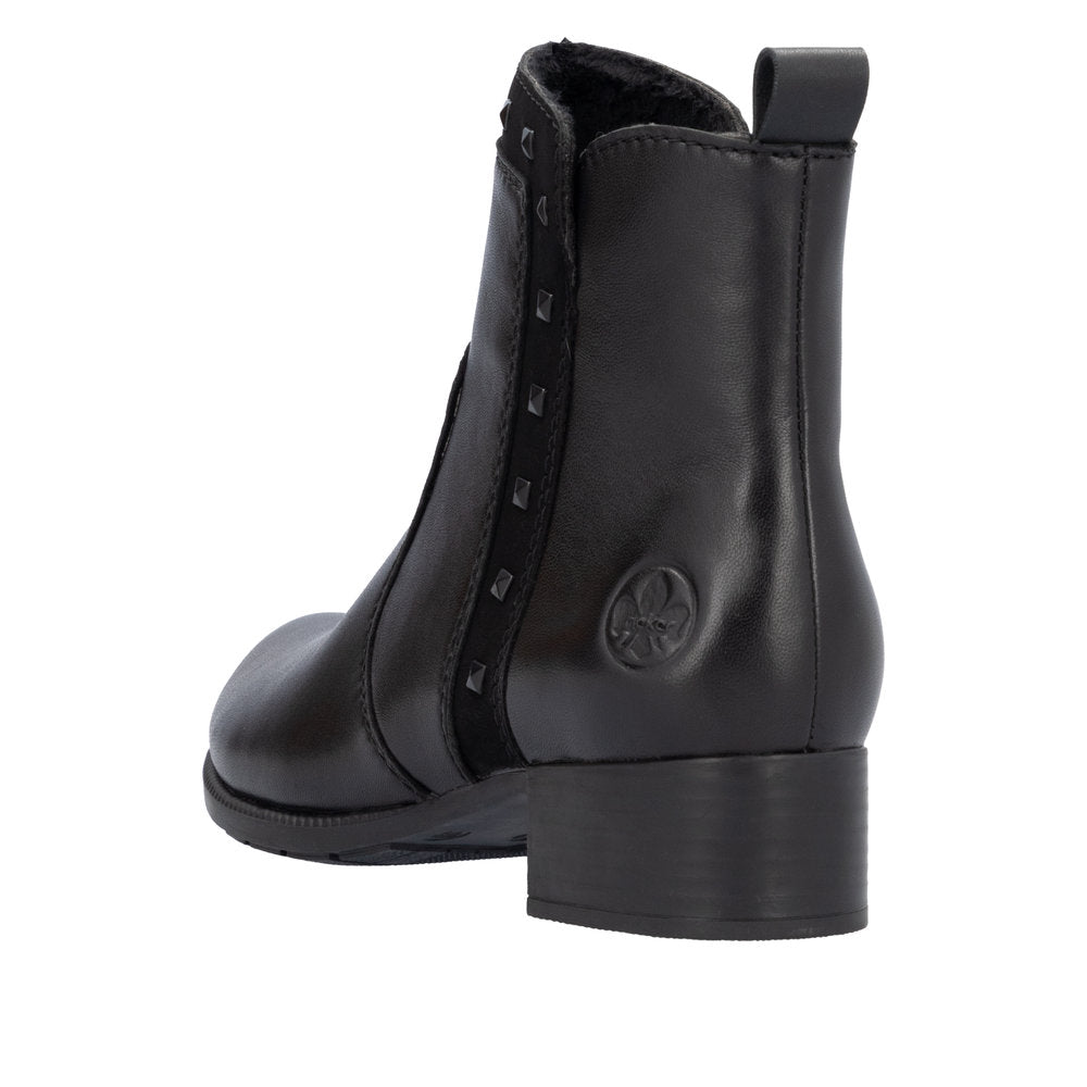 Rieker 78657-00 Black Boots