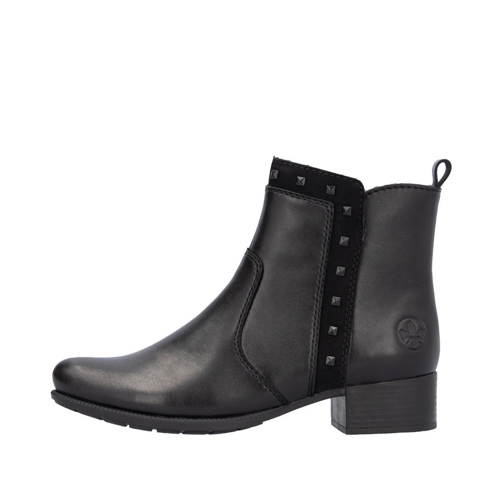 Rieker 78657-00 Black Boots