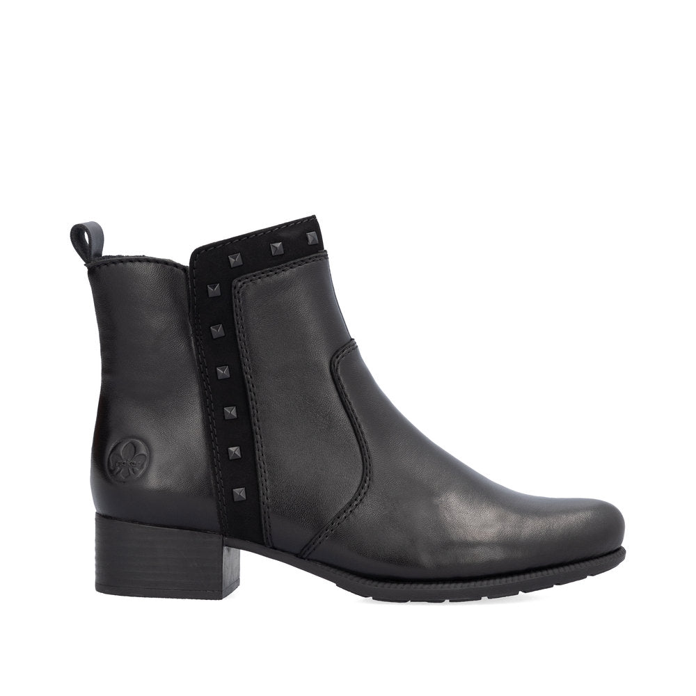 Rieker 78657-00 Black Boots