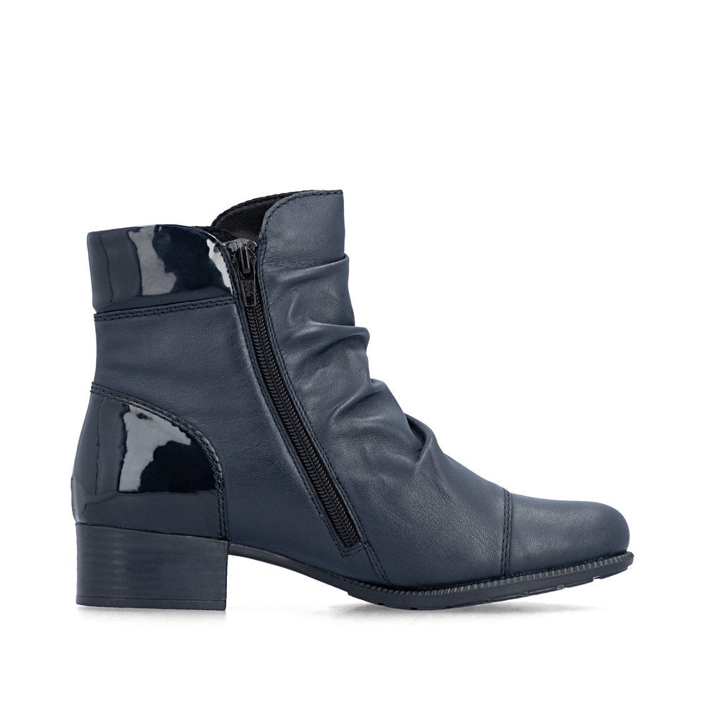 Rieker 78659-14 Blue Mid Height Boots
