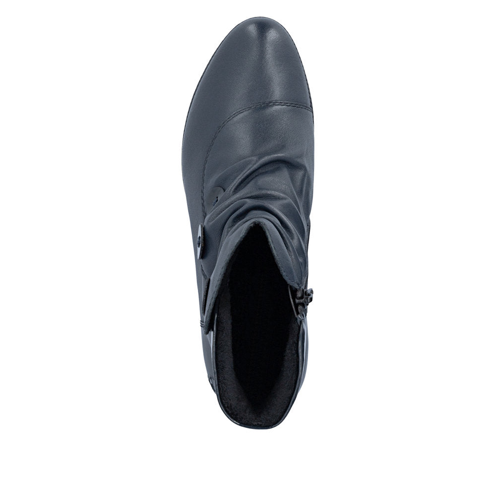 Rieker 78659-14 Blue Mid Height Boots