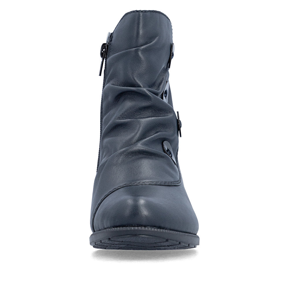 Rieker 78659-14 Blue Mid Height Boots