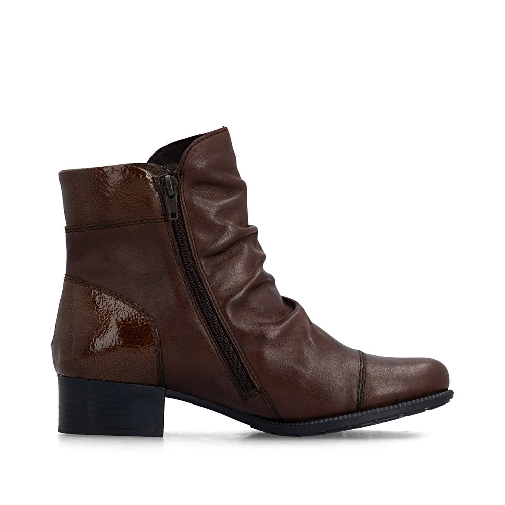 Rieker 78659-23 Brown Mid Height Boots