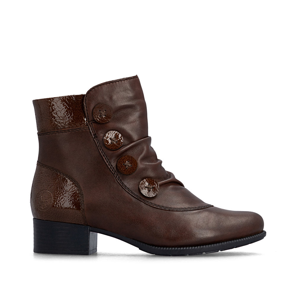 Rieker 78659-23 Brown Mid Height Boots