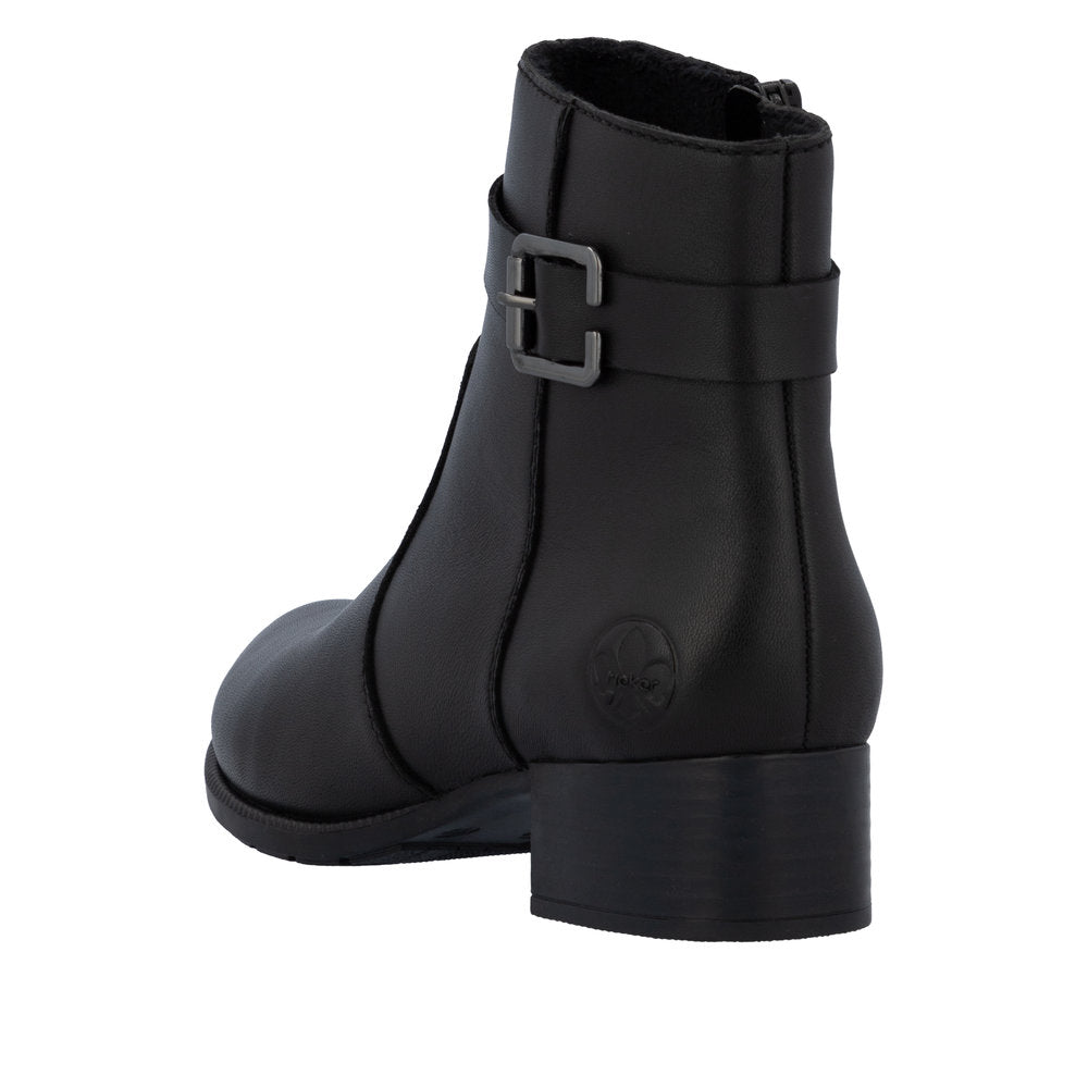 Rieker 78664-00 Black Boots