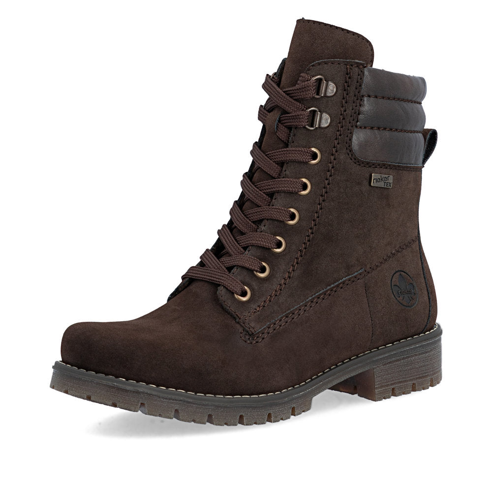Rieker 79525-25 Brown Mid Height Boots