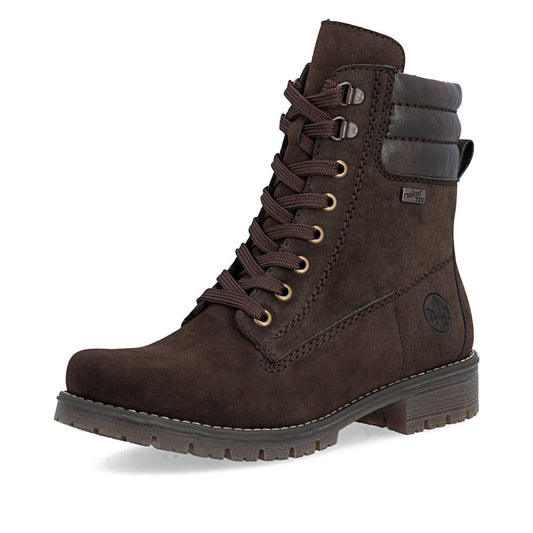 Rieker 79525-25 Brown Mid Height Boots