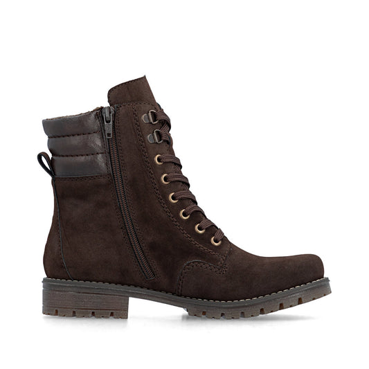 Rieker 79525-25 Brown Mid Height Boots