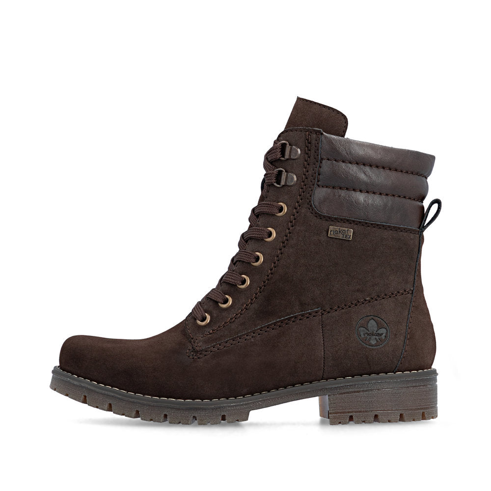 Rieker 79525-25 Brown Mid Height Boots