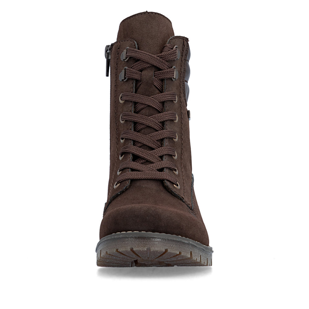 Rieker 79525-25 Brown Mid Height Boots