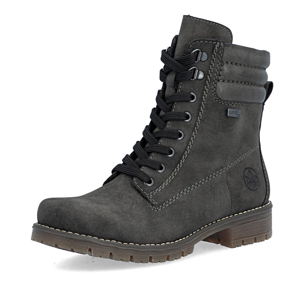 Rieker 79525-45 Grey Mid Height Boots