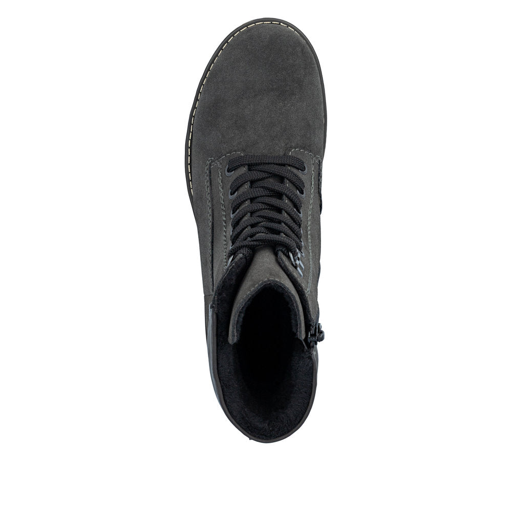 Rieker 79525-45 Grey Mid Height Boots