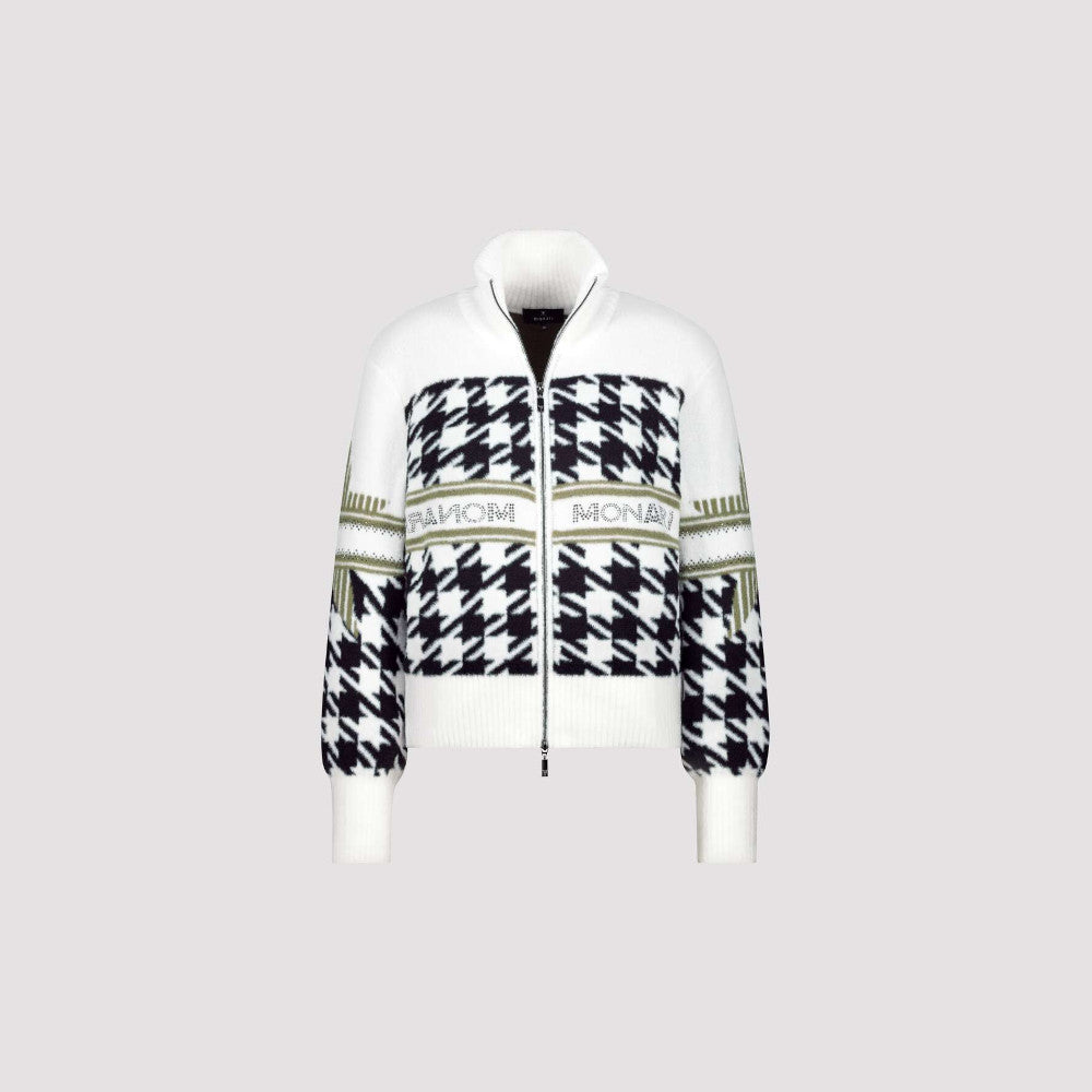 Monari 807798 104 Off-White Pattern Jacket