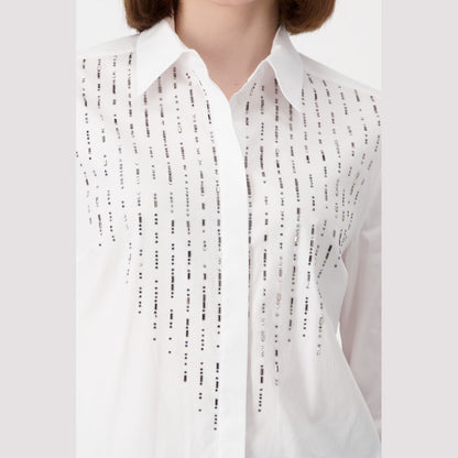 Monari 807839 100 White Blouse