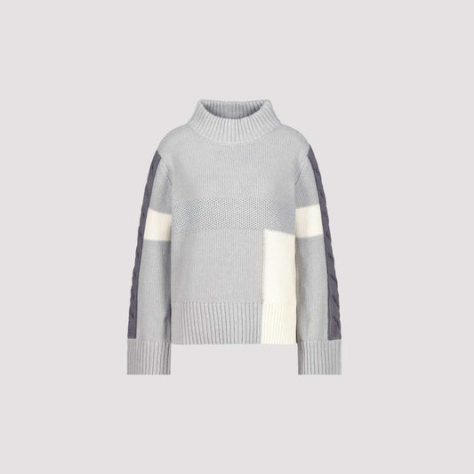 Monari 807900 820 Silver Grey Mélange Pullover