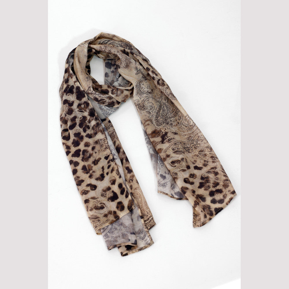 Monari 808196 132 Sandshell Pattern Scarf