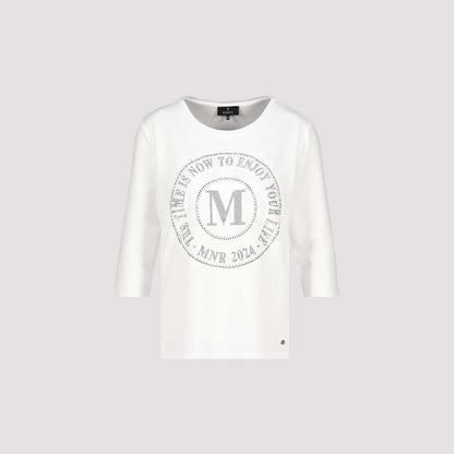 Monari 808238 102 Off-White T-Shirt