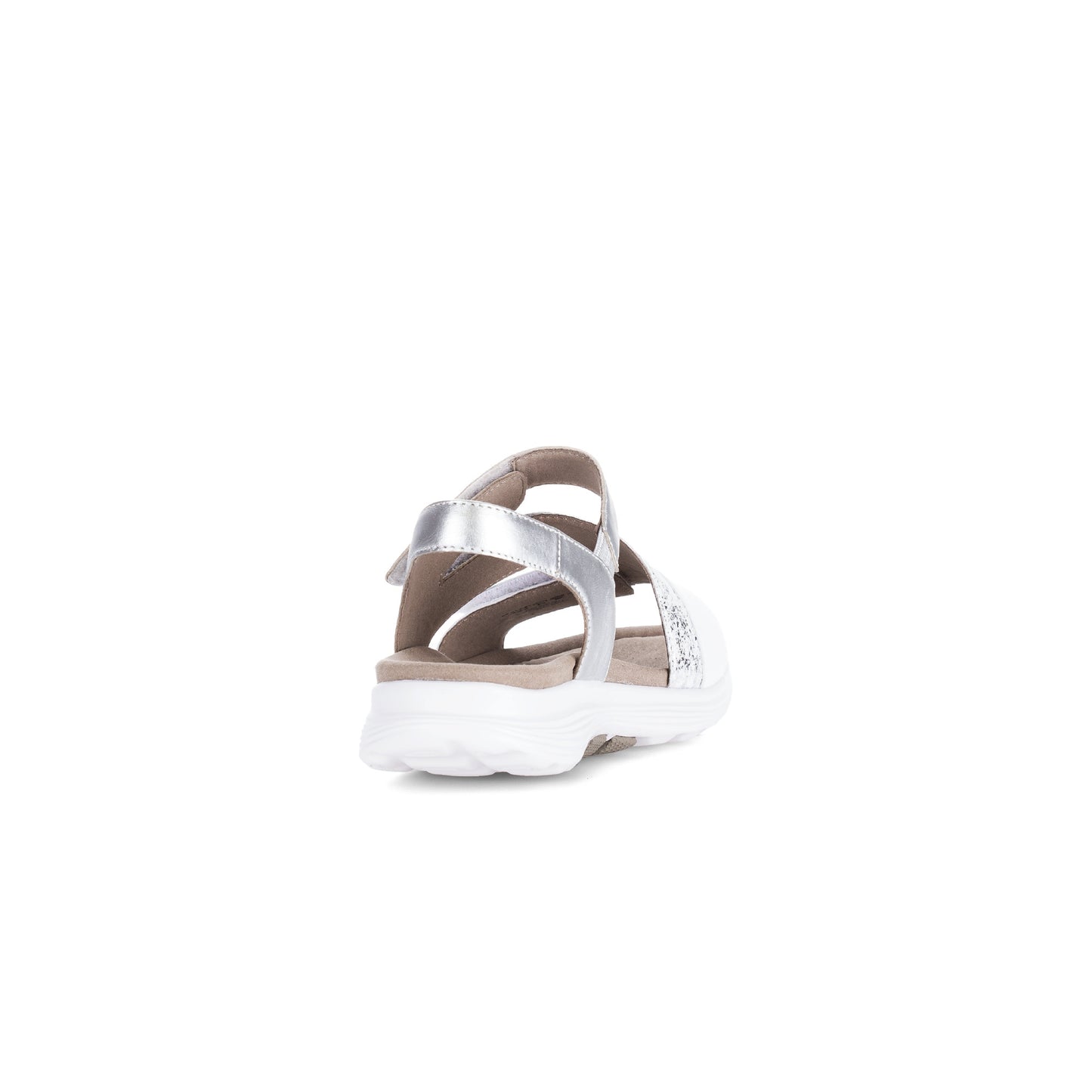 Gabor 86.813.51 White/Silver Sandals