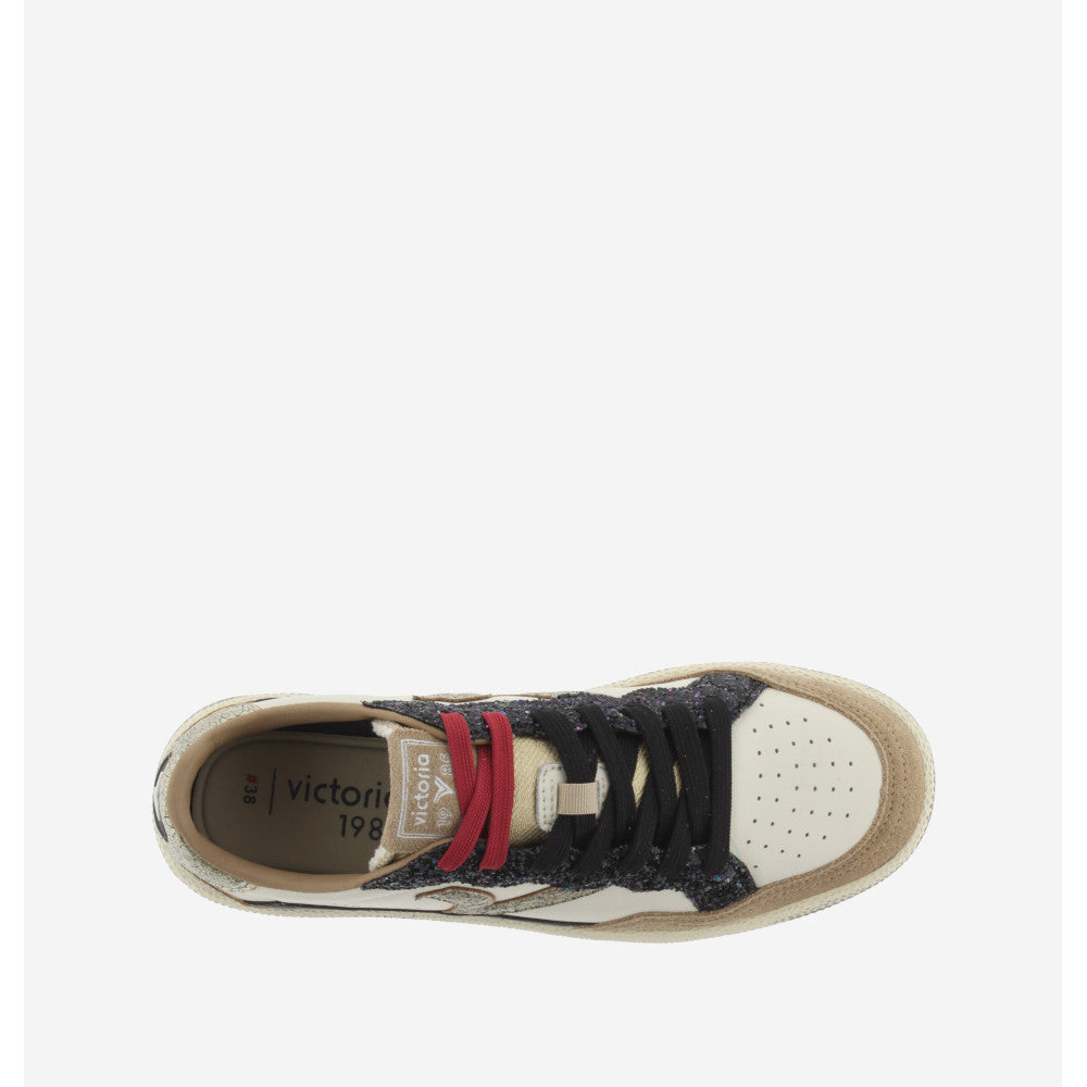 Victoria 8806113 82 Smash Glitter Taupe Trainers