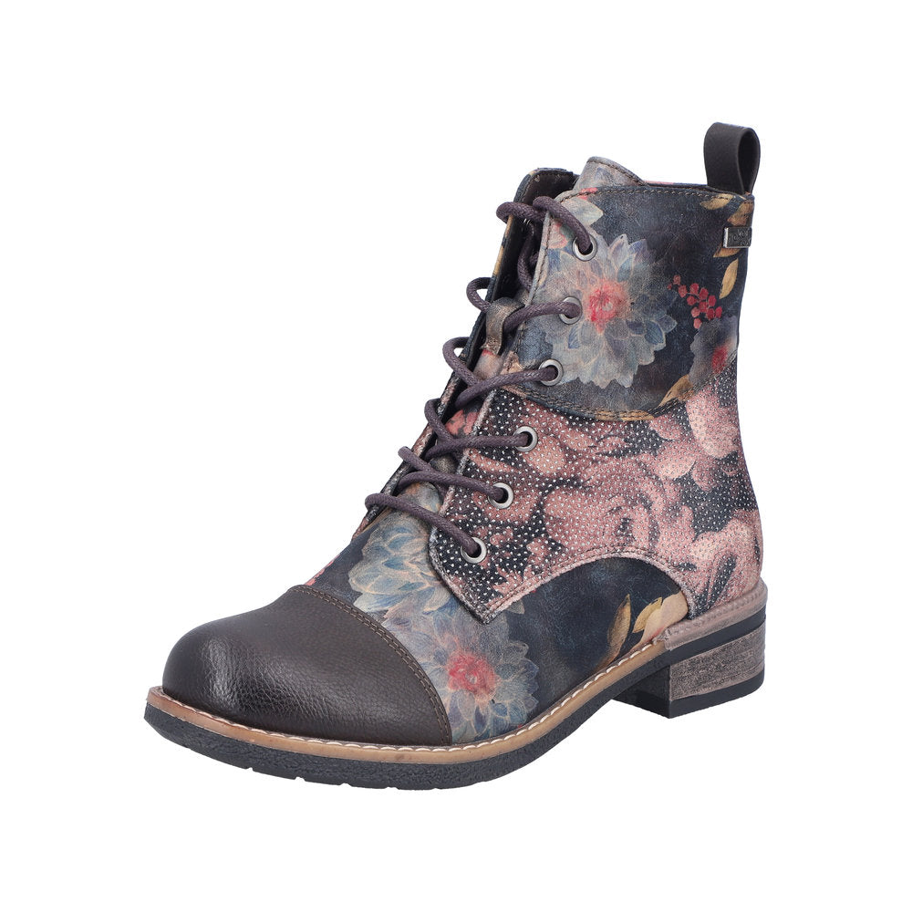 Rieker 94611-91 Multicolor Floral Boots