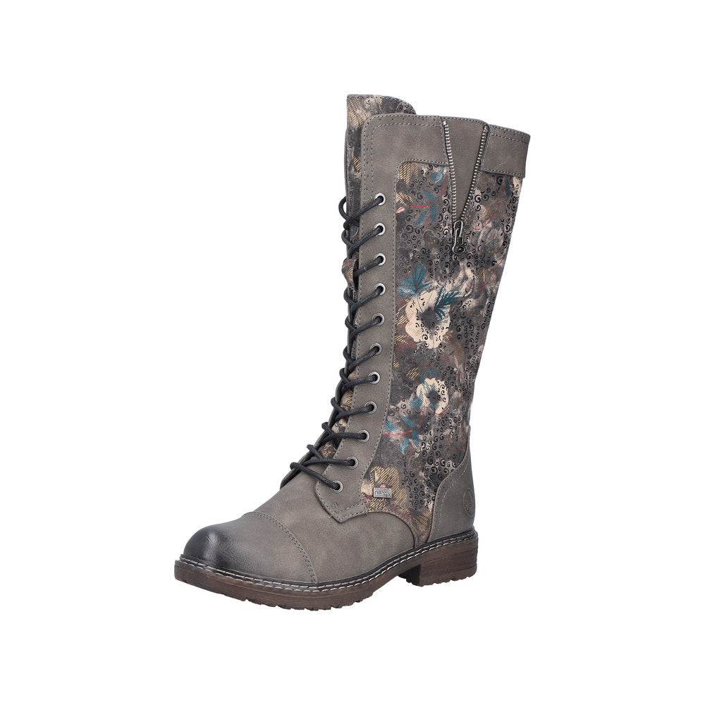 Rieker 94731-90 Smoke Grey Boots