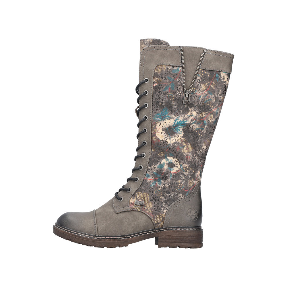 Rieker 94731-90 Smoke Grey Boots
