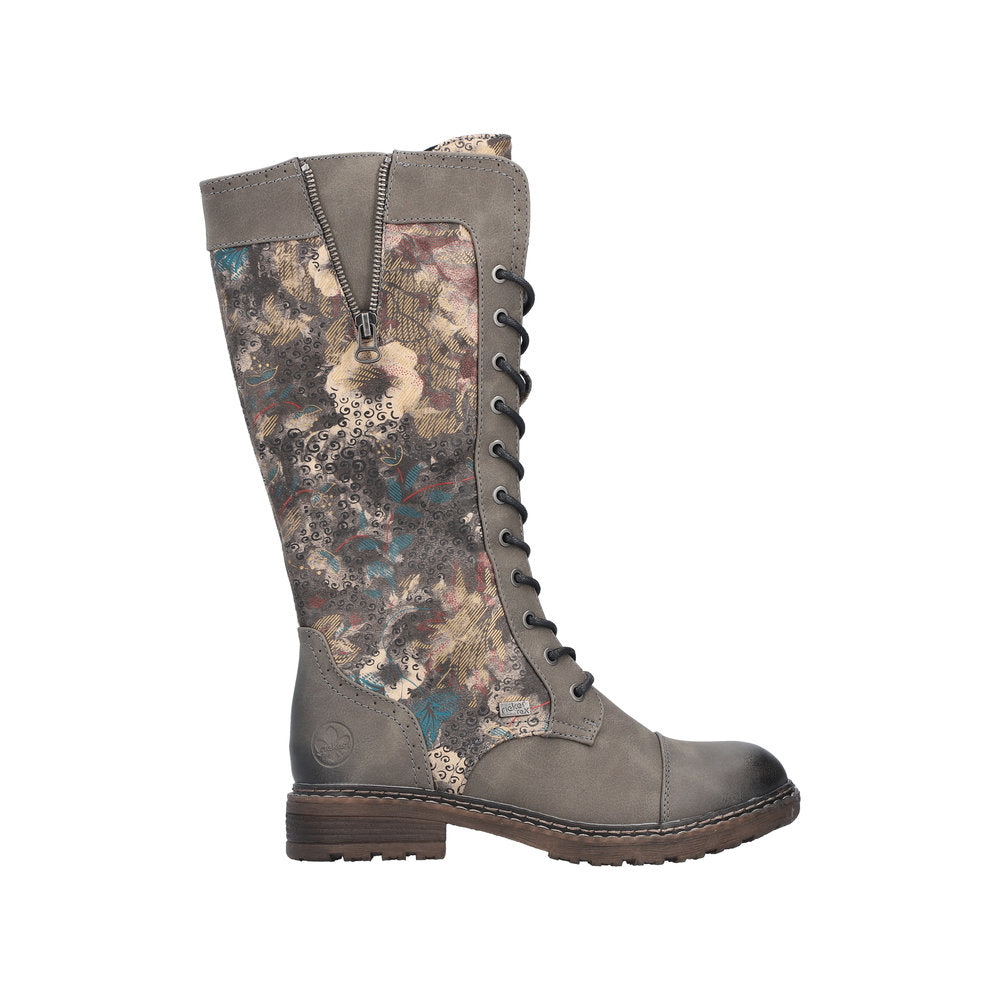 Rieker 94731-90 Smoke Grey Boots