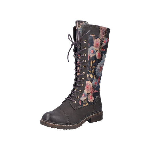 Rieker 94731-91 Multicolor Floral Boots