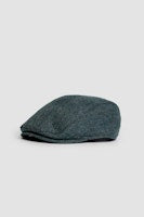 Cavani Thomas Olive Flat Cap