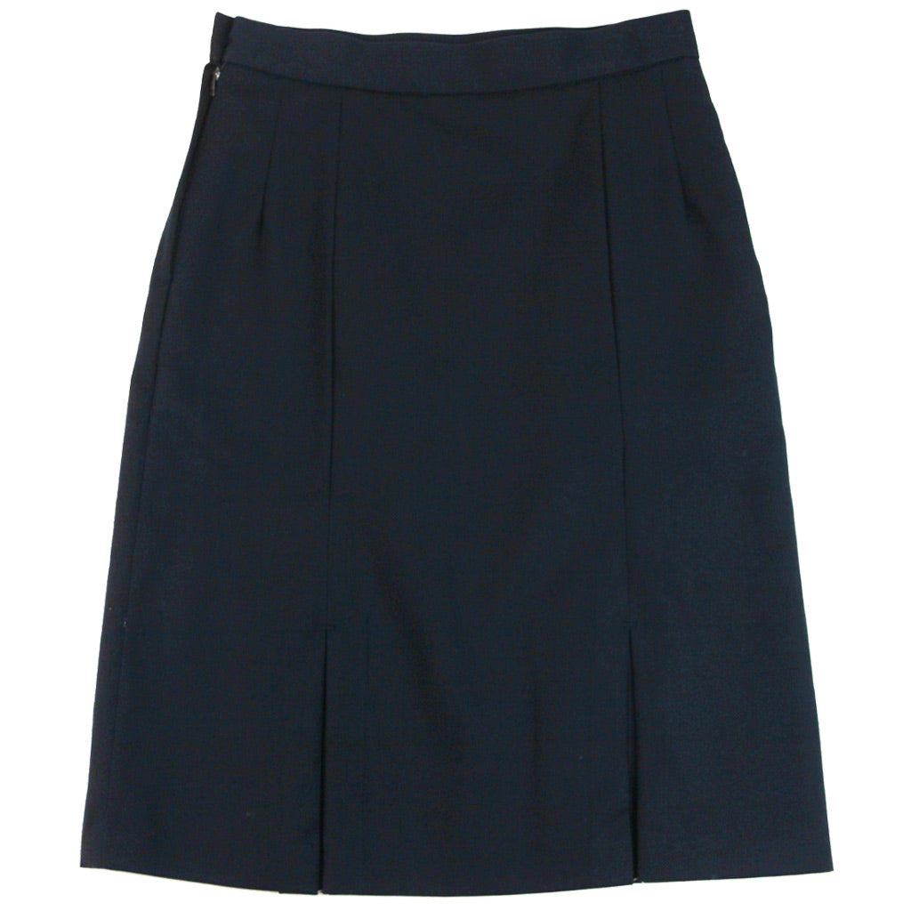 1880 Club 95911 79 Navy Kickpleat Skirt