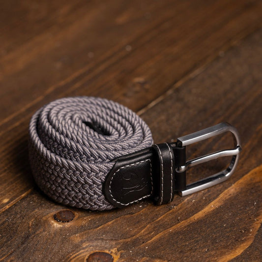 Swole Panda Grey Woven Belt