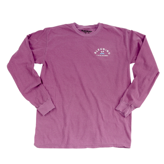 Bleubird Berry Long Sleeve Tee