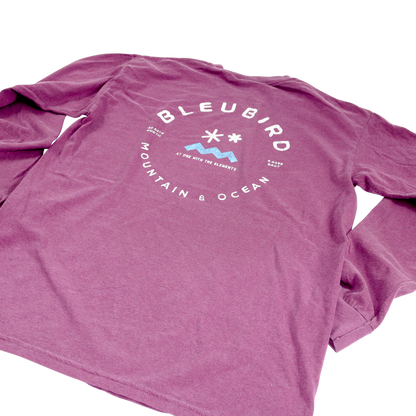 Bleubird Berry Long Sleeve Tee