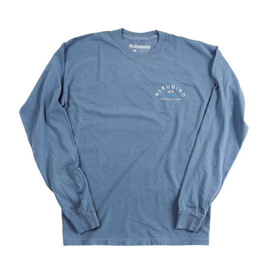 Bleubird Sky Long Sleeve Tee