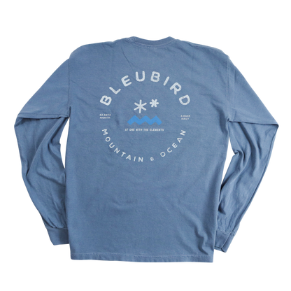 Bleubird Sky Long Sleeve Tee