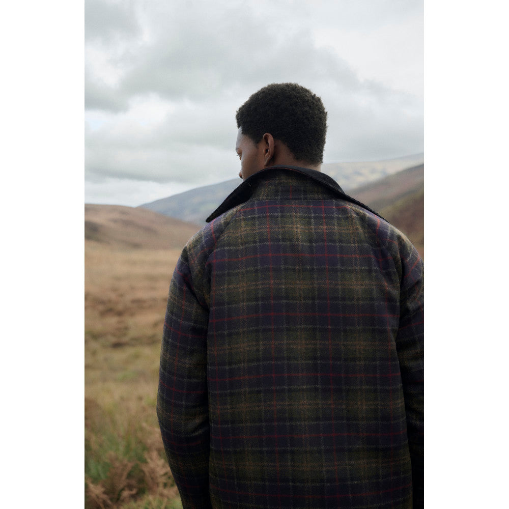 Barbour Tartan Bedale Shadow Classic Tartan Wool Jacket