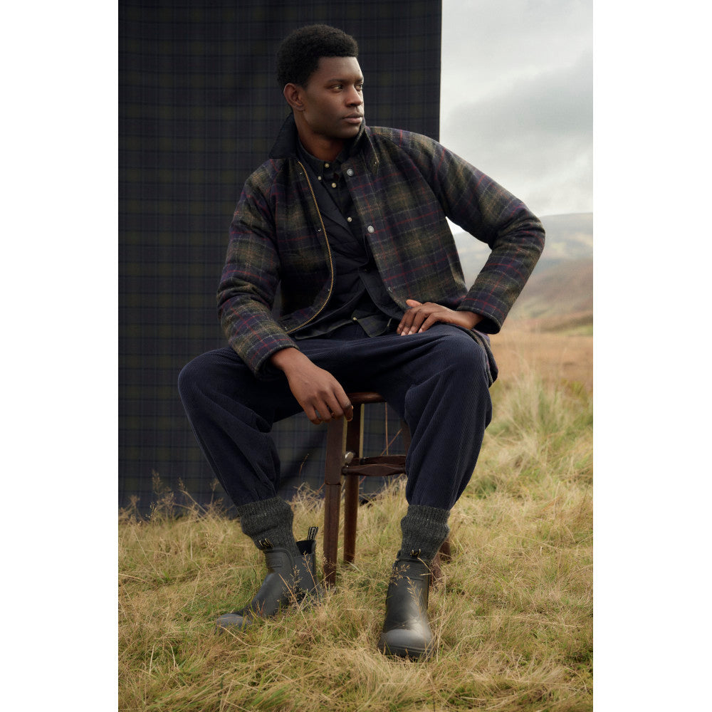 Barbour Tartan Bedale Shadow Classic Tartan Wool Jacket
